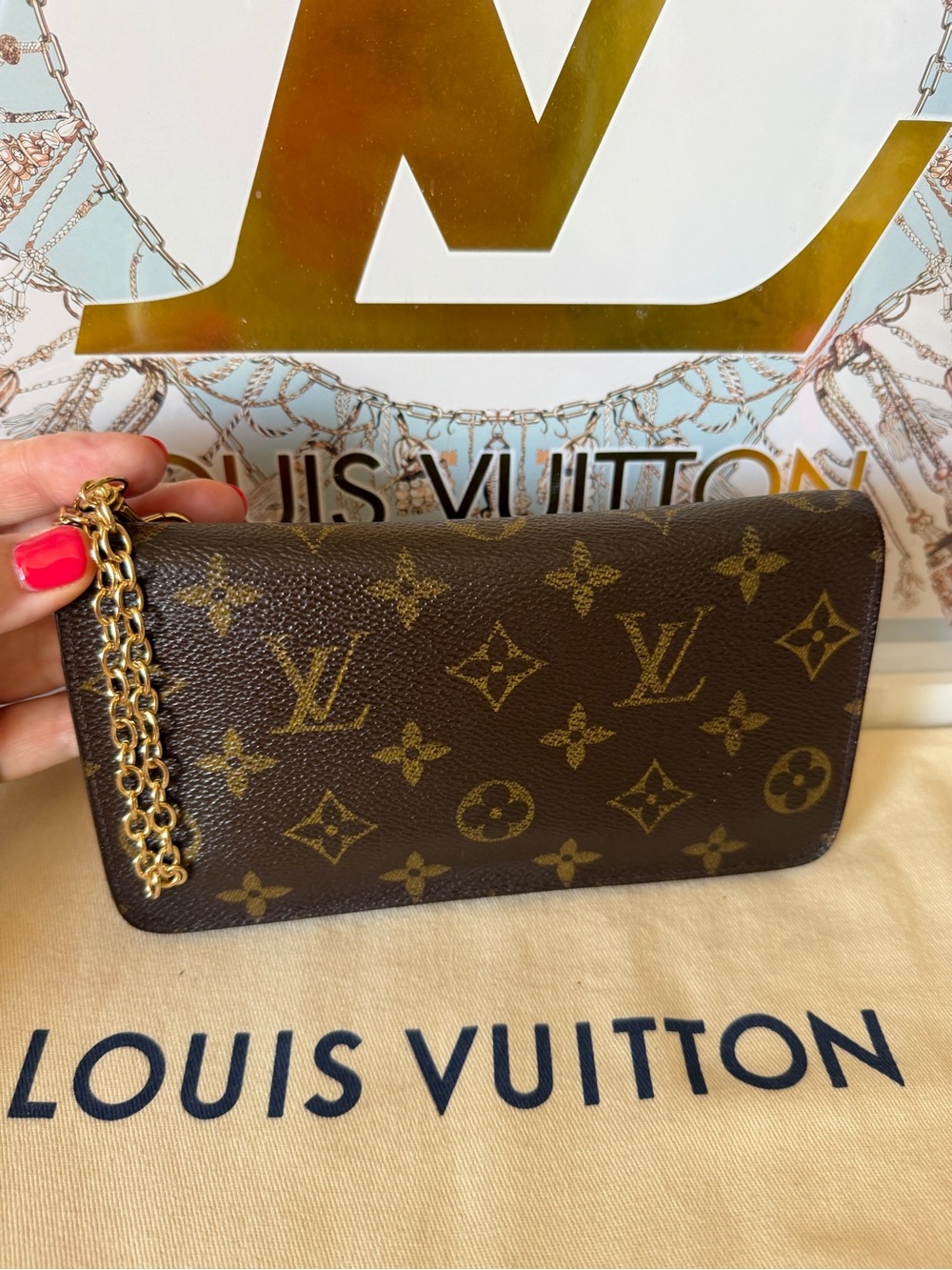 Louis Vuitton Vintage Monogram Zippy Long Wallet Clutch Purse
